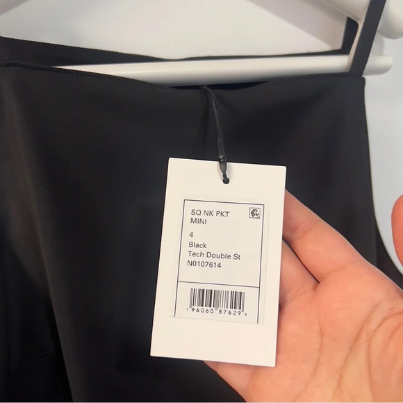 THEORY
SQUARE NECK MINI DRESS  size 4 - Picture 7 of 10